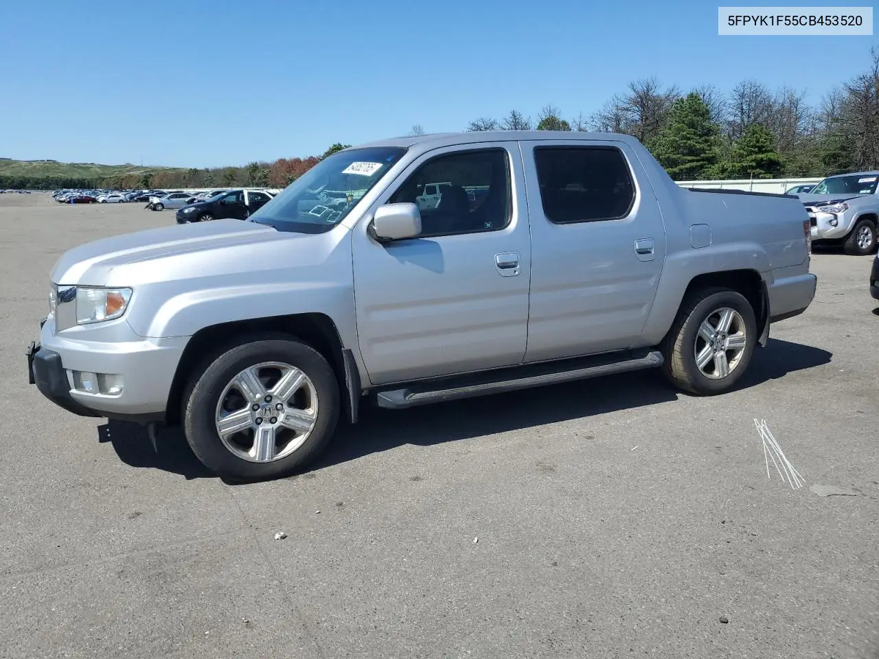 2012 Honda Ridgeline Rtl VIN: 5FPYK1F55CB453520 Lot: 64852765