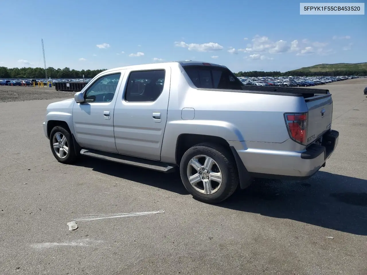 2012 Honda Ridgeline Rtl VIN: 5FPYK1F55CB453520 Lot: 64852765