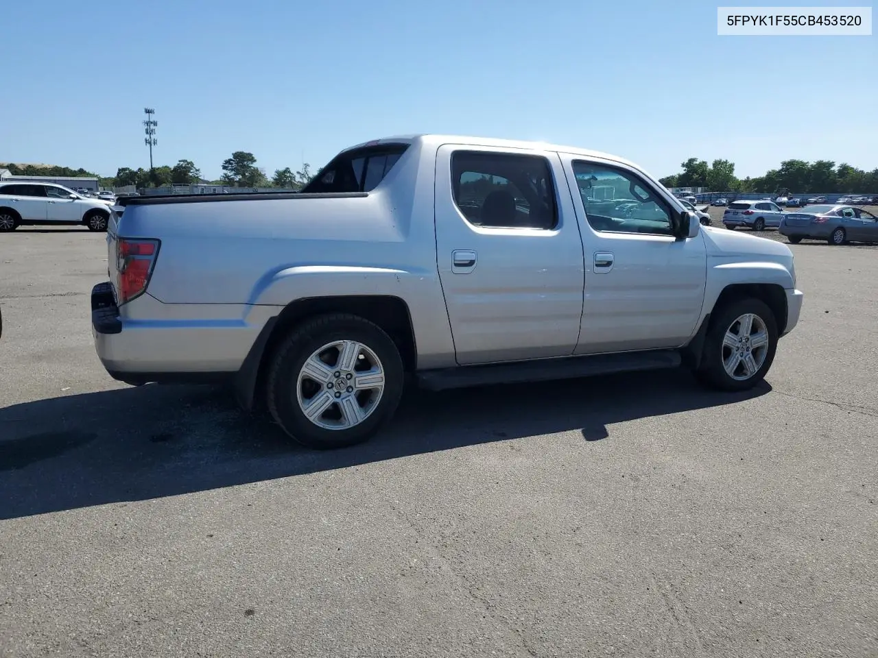 2012 Honda Ridgeline Rtl VIN: 5FPYK1F55CB453520 Lot: 64852765