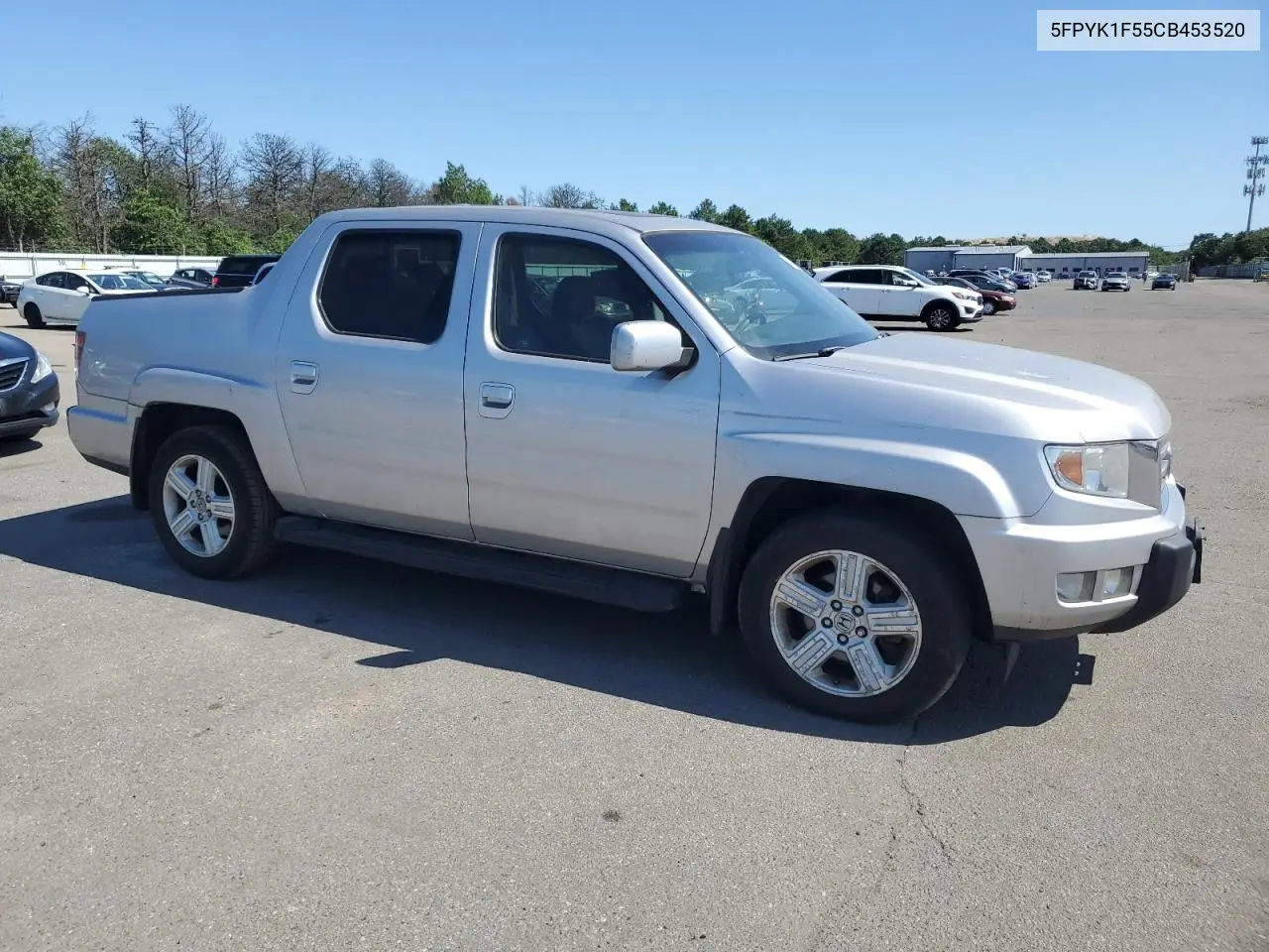 2012 Honda Ridgeline Rtl VIN: 5FPYK1F55CB453520 Lot: 64852765