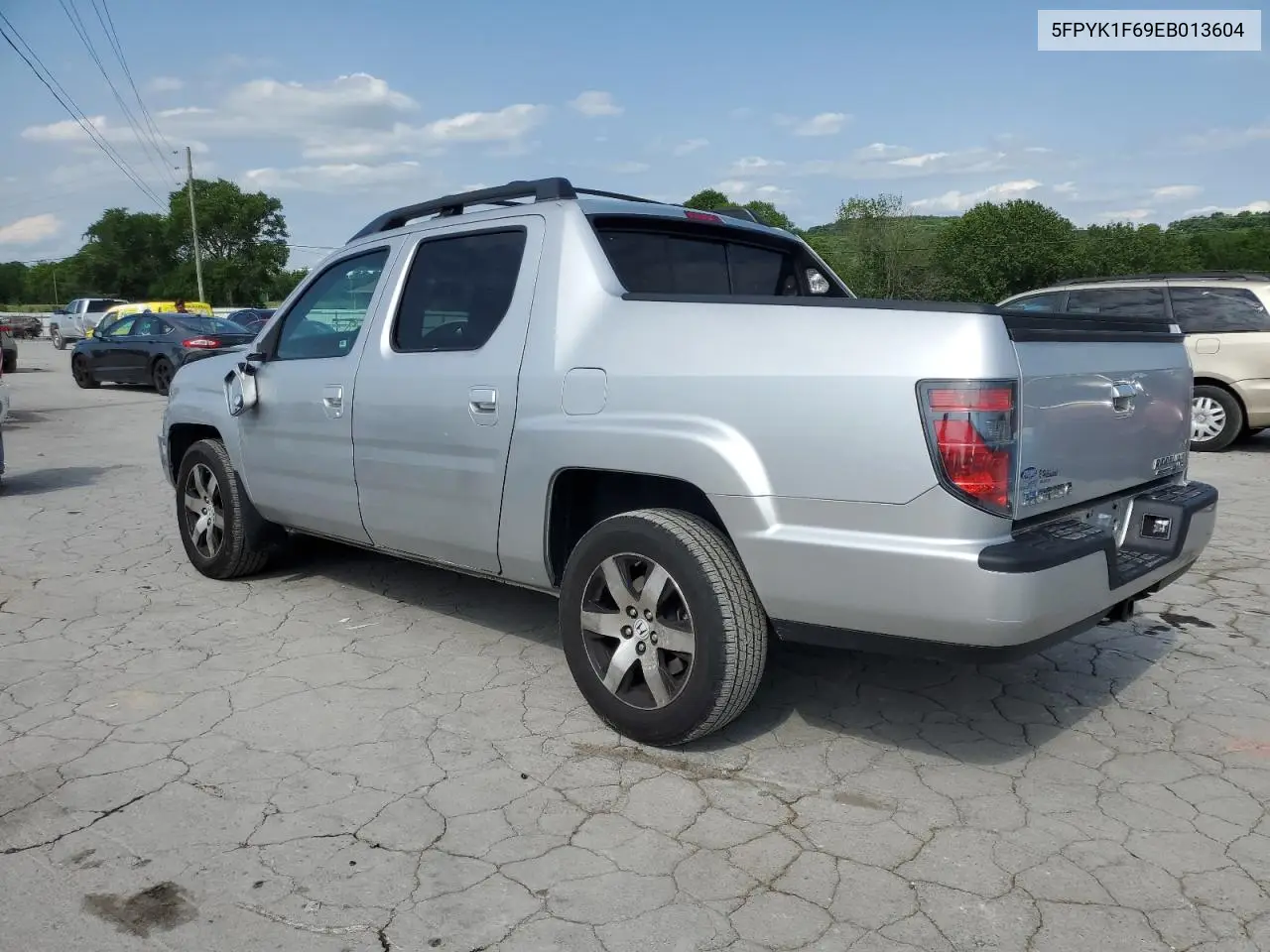 2014 Honda Ridgeline Rtl-S VIN: 5FPYK1F69EB013604 Lot: 57229155