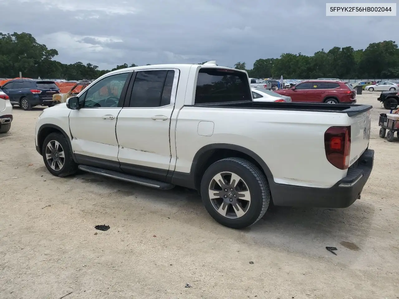 2017 Honda Ridgeline Rtl VIN: 5FPYK2F56HB002044 Lot: 62381335