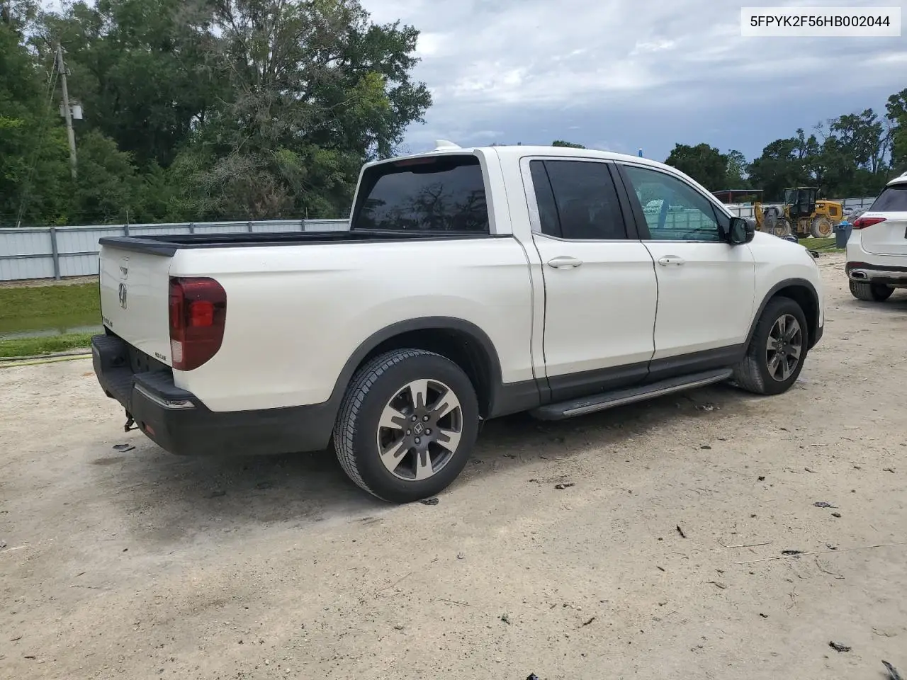 2017 Honda Ridgeline Rtl VIN: 5FPYK2F56HB002044 Lot: 62381335