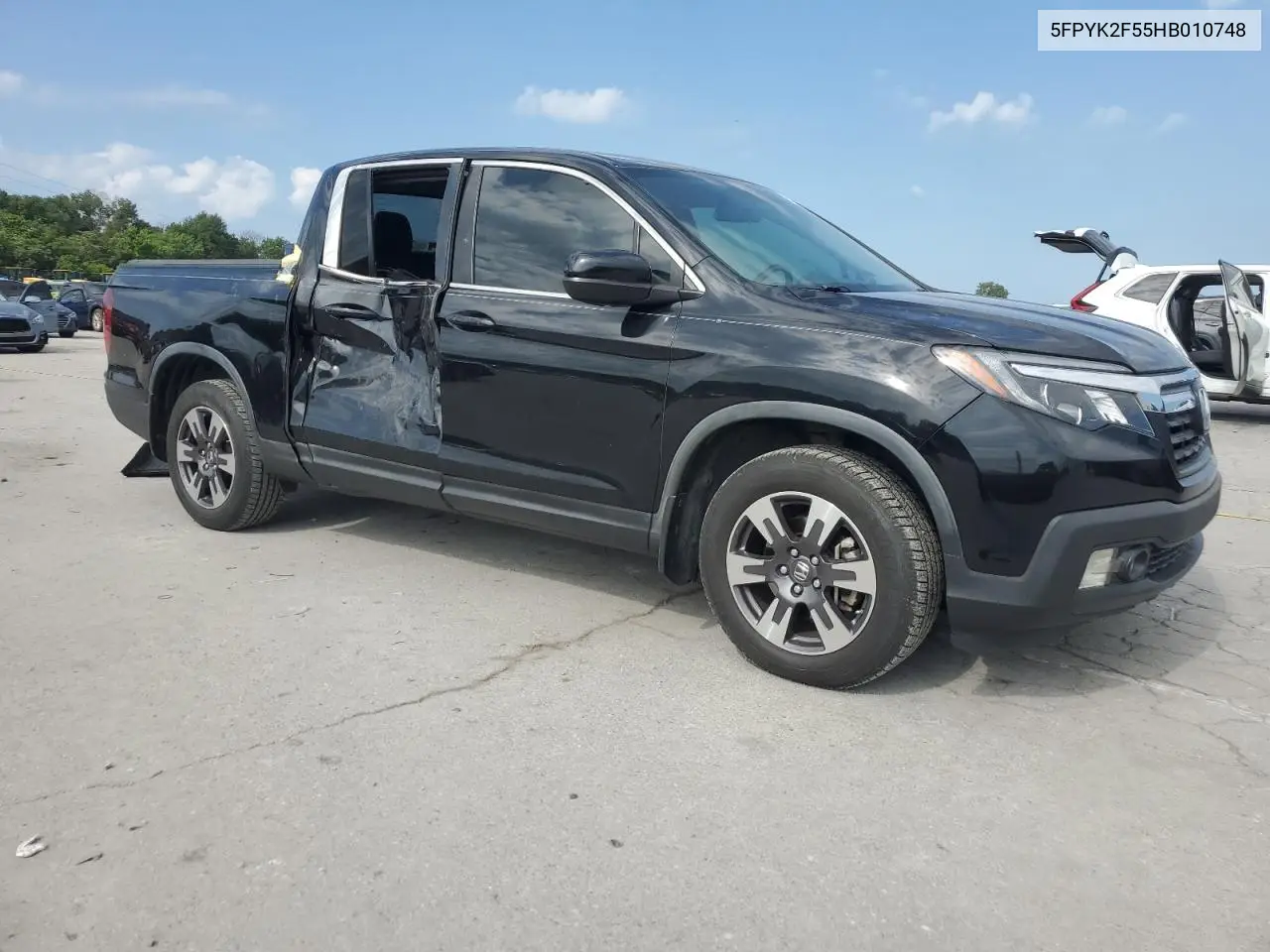 2017 Honda Ridgeline Rtl VIN: 5FPYK2F55HB010748 Lot: 65721565