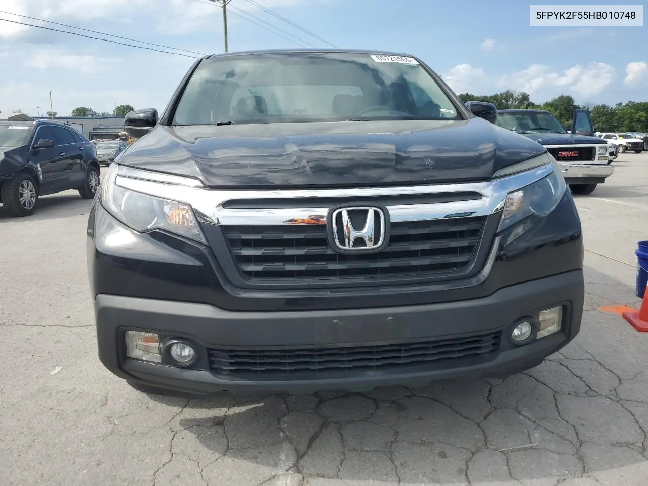 2017 Honda Ridgeline Rtl VIN: 5FPYK2F55HB010748 Lot: 65721565