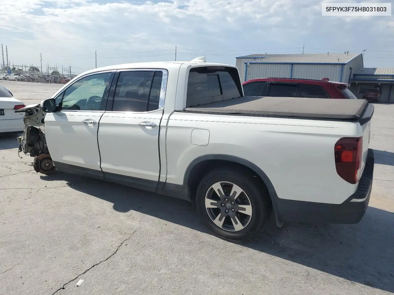 2017 Honda Ridgeline Rtl VIN: 5FPYK3F75HB031803 Lot: 66001295