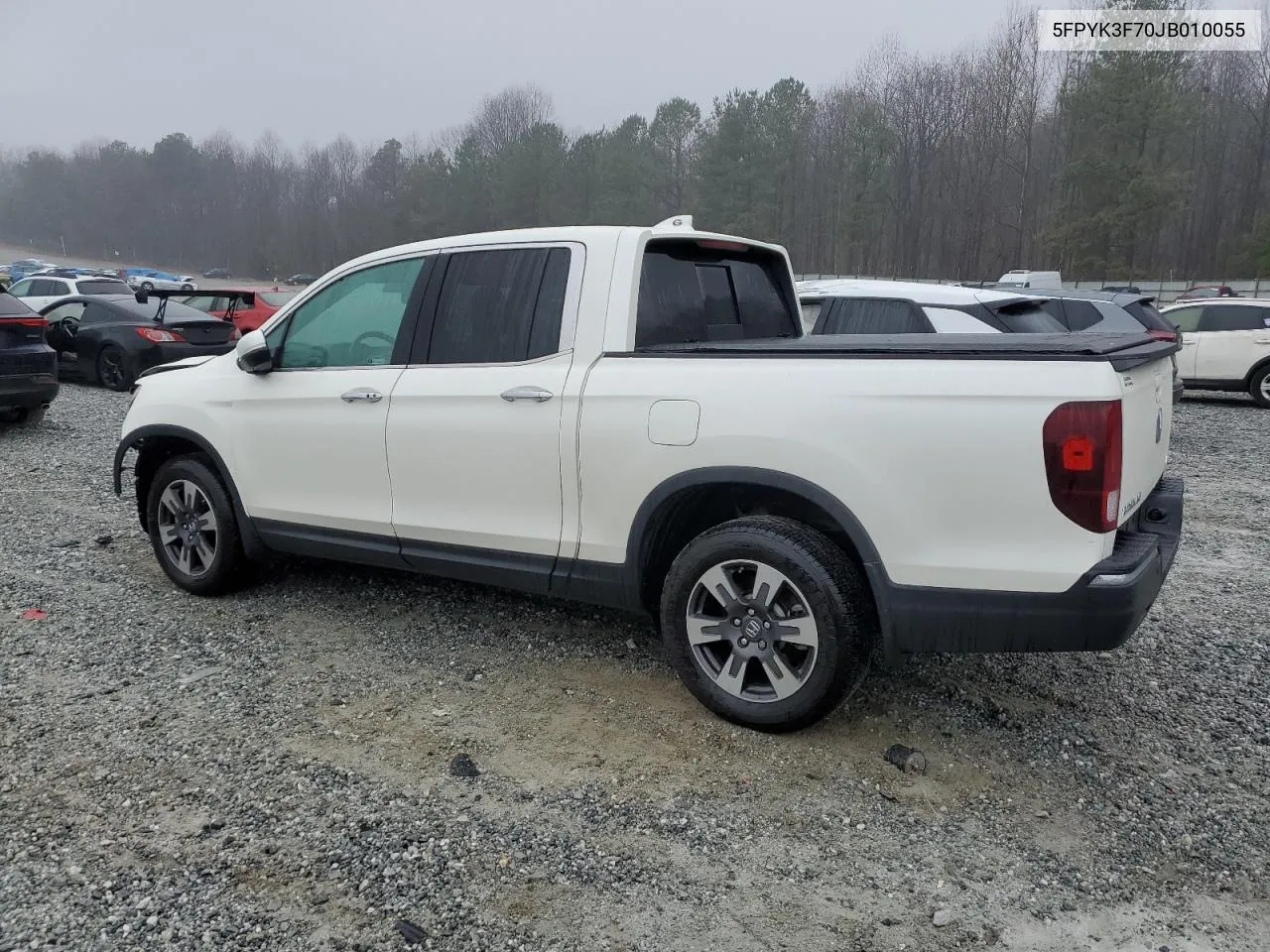 2018 Honda Ridgeline Rtl VIN: 5FPYK3F70JB010055 Lot: 86511494