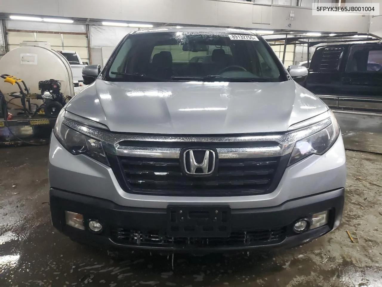 2018 Honda Ridgeline Rtl VIN: 5FPYK3F65JB001004 Lot: 89132755