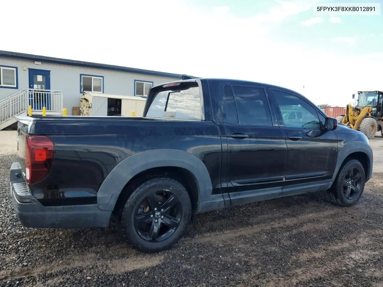 2019 Honda Ridgeline Black Edition VIN: 5FPYK3F8XKB012891 Lot: 43074505