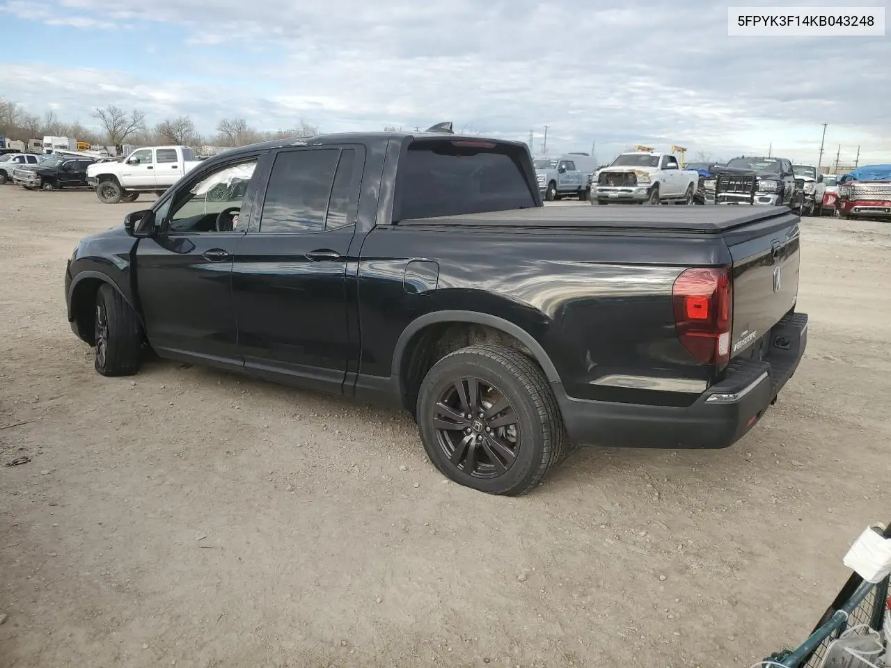 2019 Honda Ridgeline Sport VIN: 5FPYK3F14KB043248 Lot: 50462245