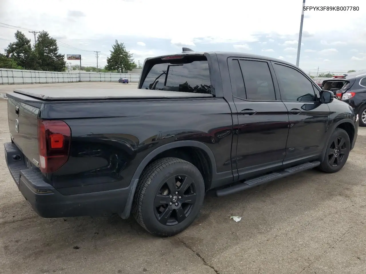 2019 Honda Ridgeline Black Edition VIN: 5FPYK3F89KB007780 Lot: 56159235