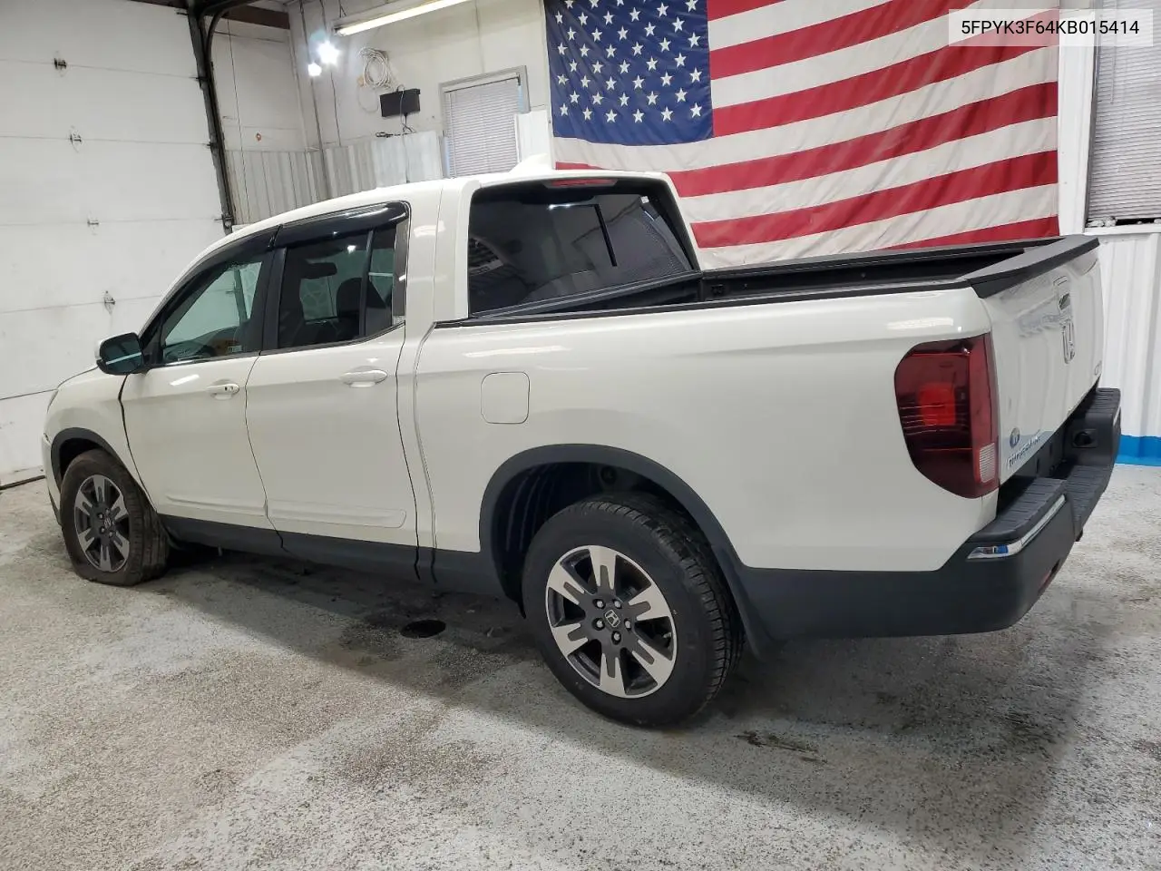 2019 Honda Ridgeline Rtl VIN: 5FPYK3F64KB015414 Lot: 56390925