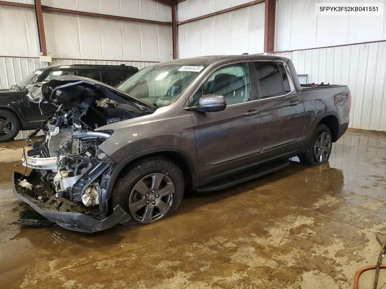 2019 Honda Ridgeline Rtl VIN: 5FPYK3F52KB041551 Lot: 56640425