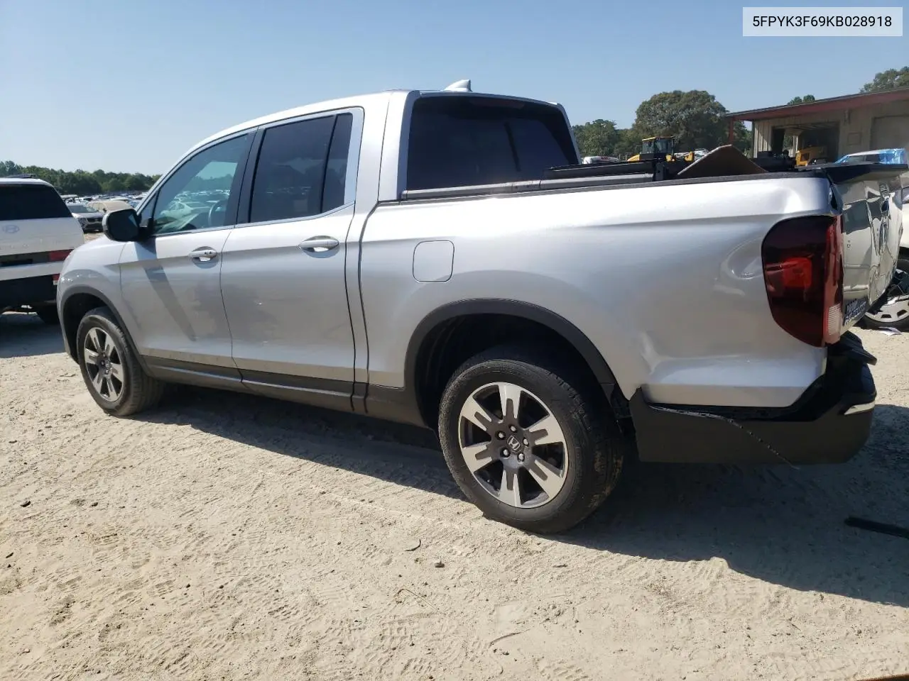 2019 Honda Ridgeline Rtl VIN: 5FPYK3F69KB028918 Lot: 59551445