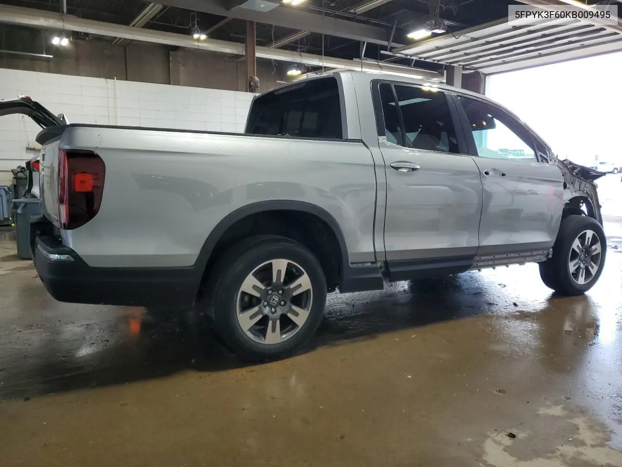2019 Honda Ridgeline Rtl VIN: 5FPYK3F60KB009495 Lot: 61578405