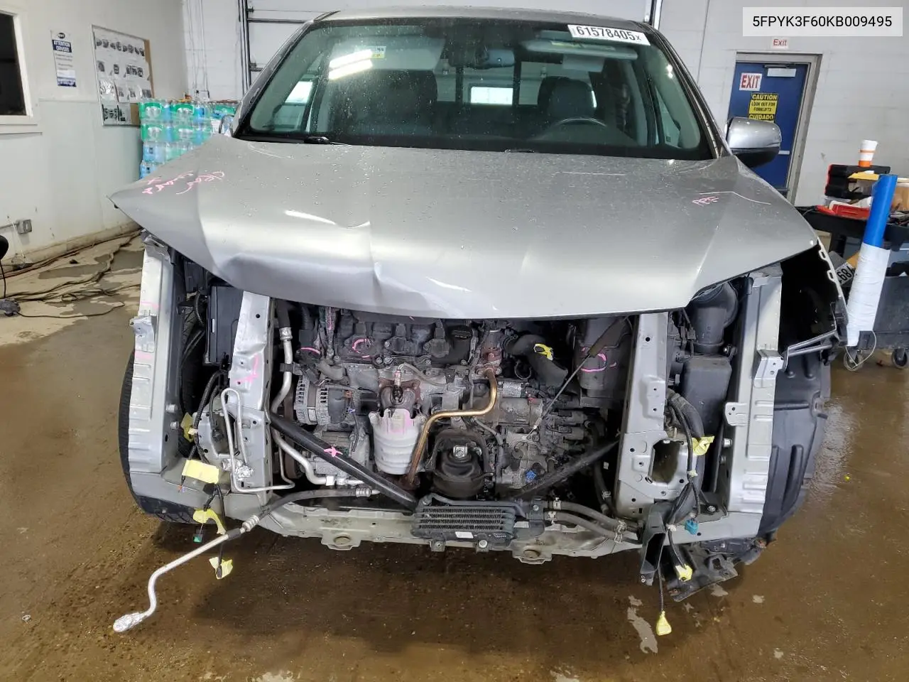 2019 Honda Ridgeline Rtl VIN: 5FPYK3F60KB009495 Lot: 61578405