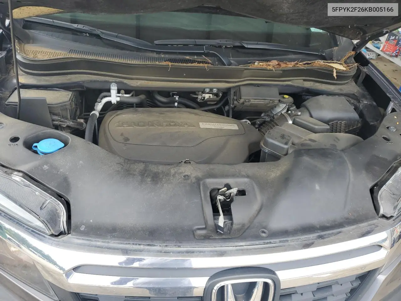 2019 Honda Ridgeline Rt VIN: 5FPYK2F26KB005166 Lot: 61728585