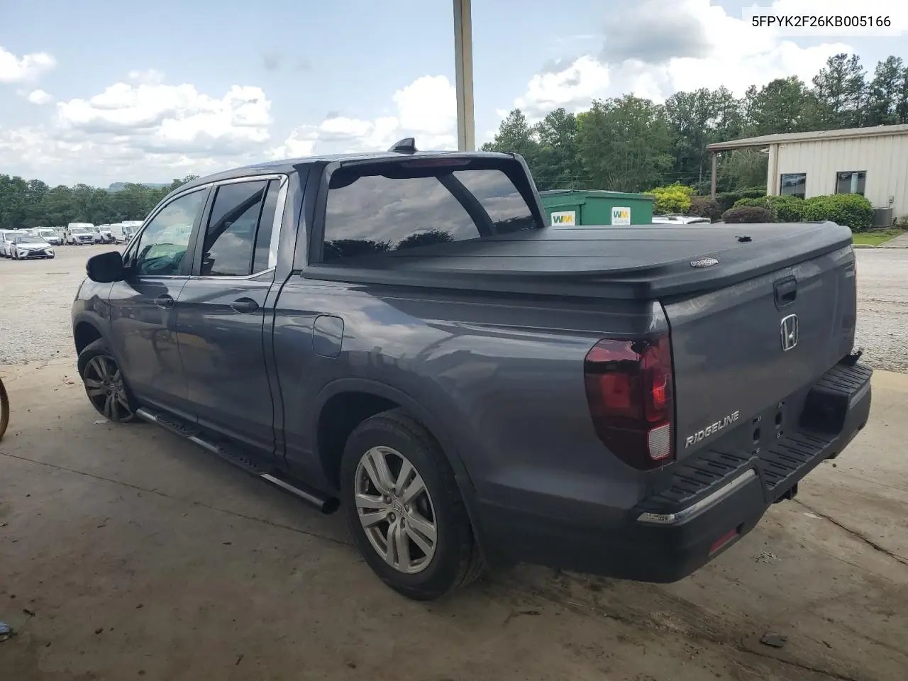 2019 Honda Ridgeline Rt VIN: 5FPYK2F26KB005166 Lot: 61728585