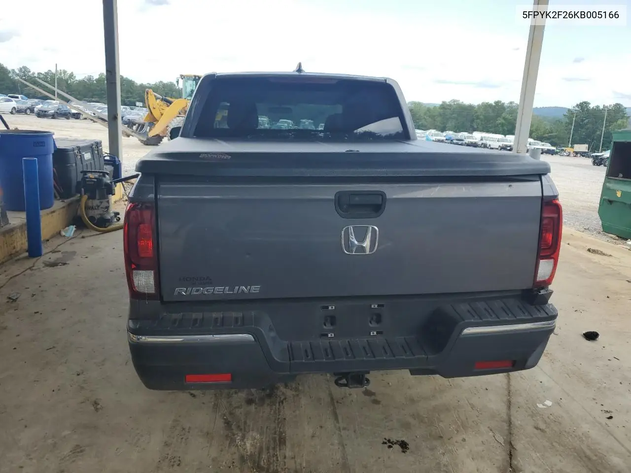 2019 Honda Ridgeline Rt VIN: 5FPYK2F26KB005166 Lot: 61728585
