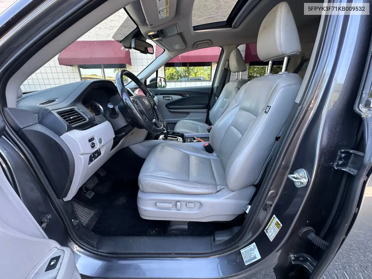 2019 Honda Ridgeline Rtl VIN: 5FPYK3F71KB009532 Lot: 62606745