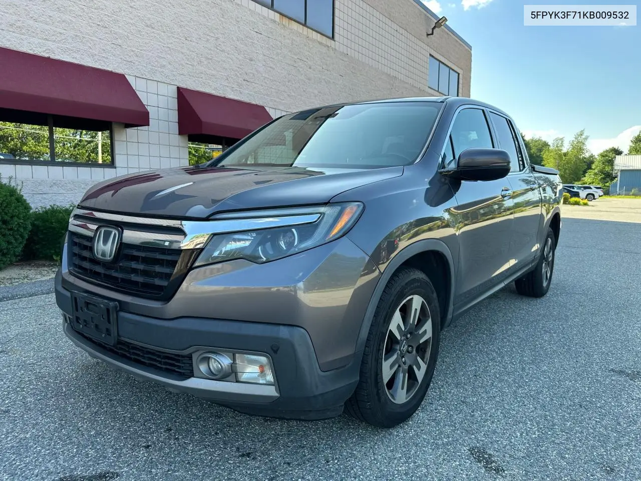 2019 Honda Ridgeline Rtl VIN: 5FPYK3F71KB009532 Lot: 62606745