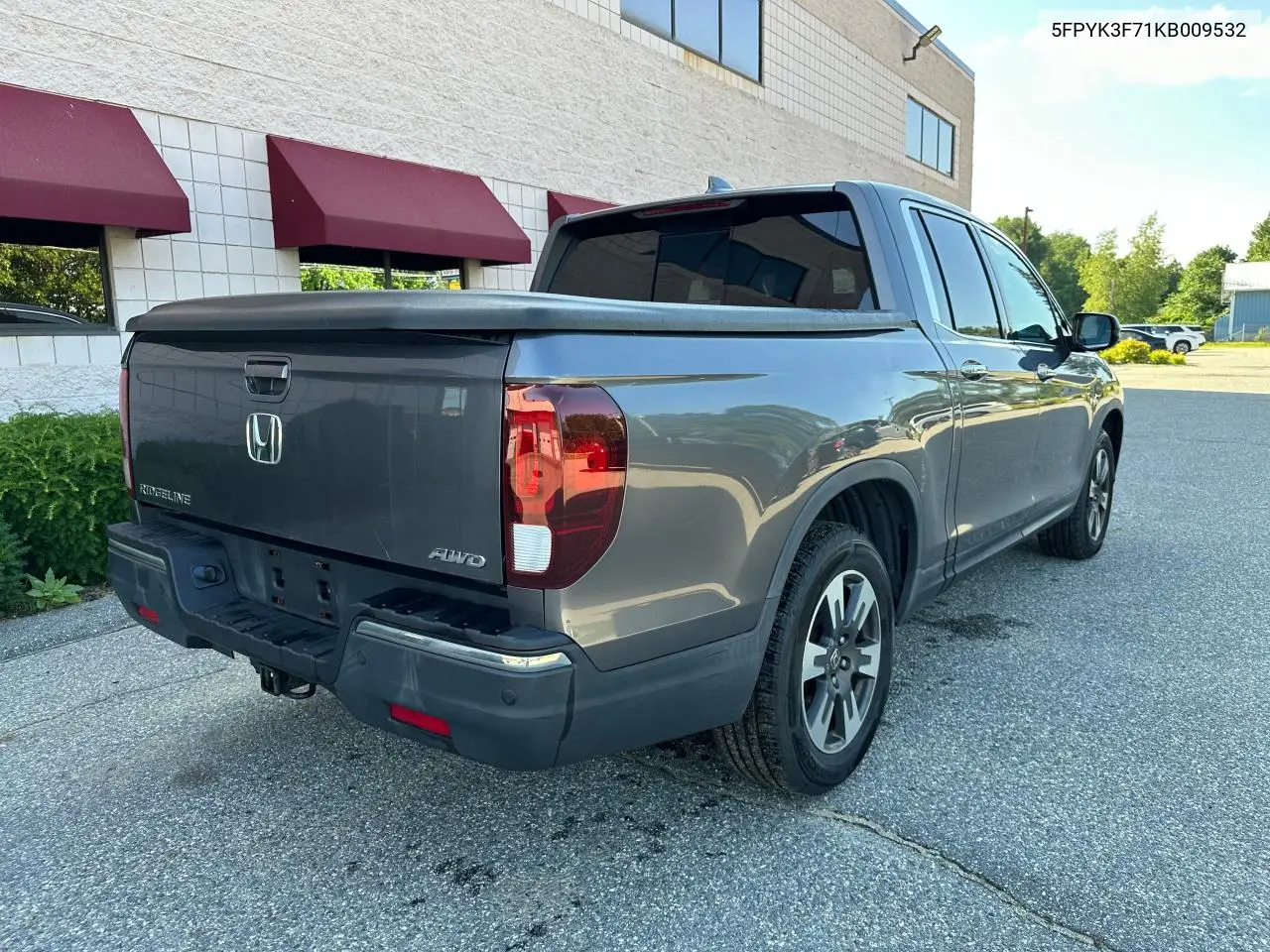 2019 Honda Ridgeline Rtl VIN: 5FPYK3F71KB009532 Lot: 62606745