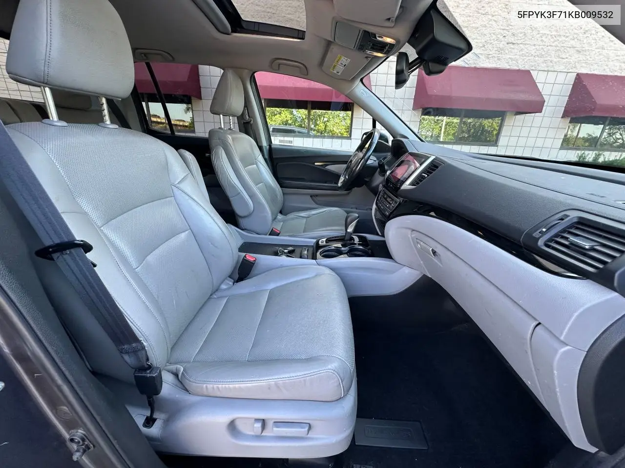 2019 Honda Ridgeline Rtl VIN: 5FPYK3F71KB009532 Lot: 62606745