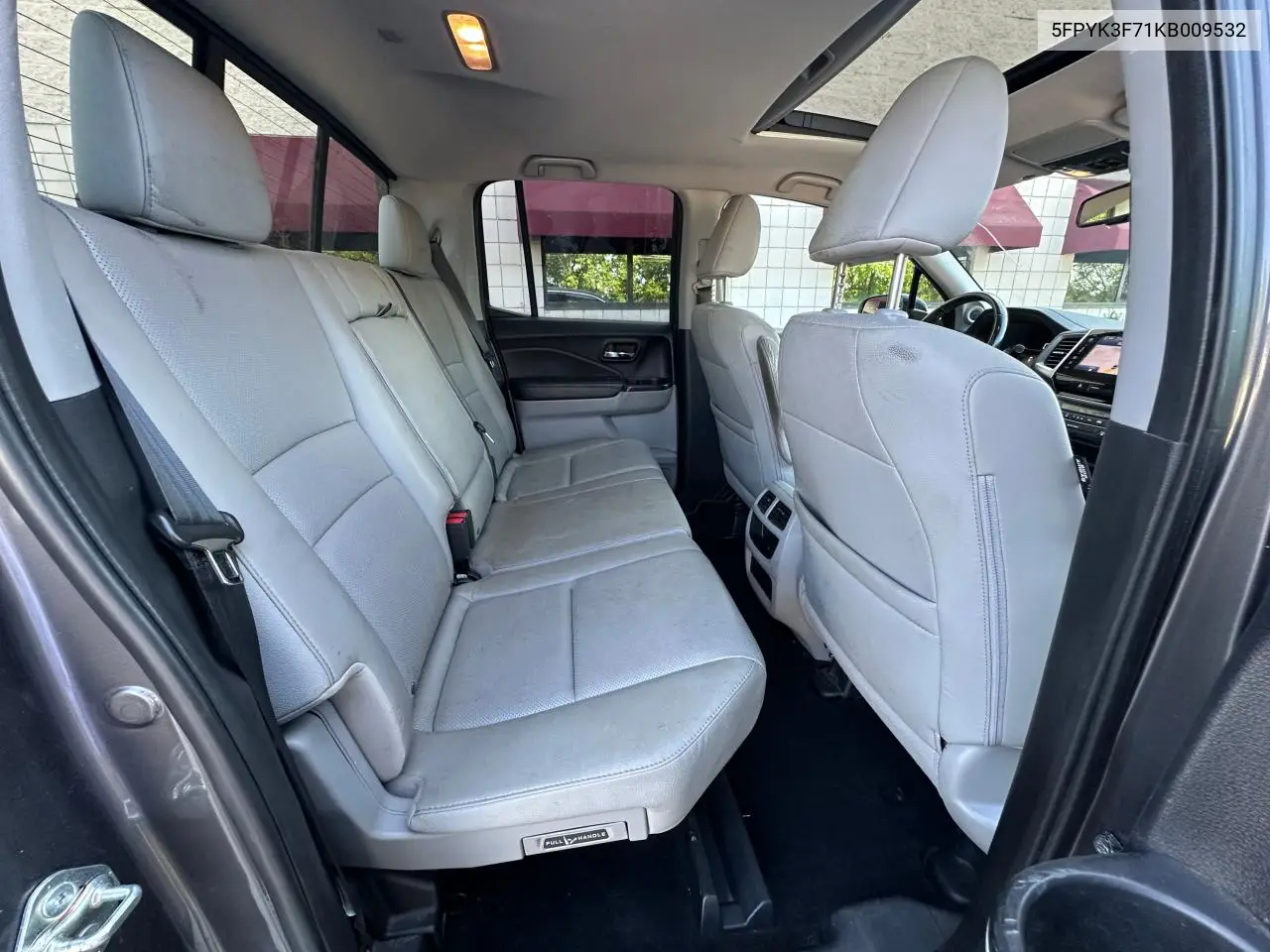 2019 Honda Ridgeline Rtl VIN: 5FPYK3F71KB009532 Lot: 62606745