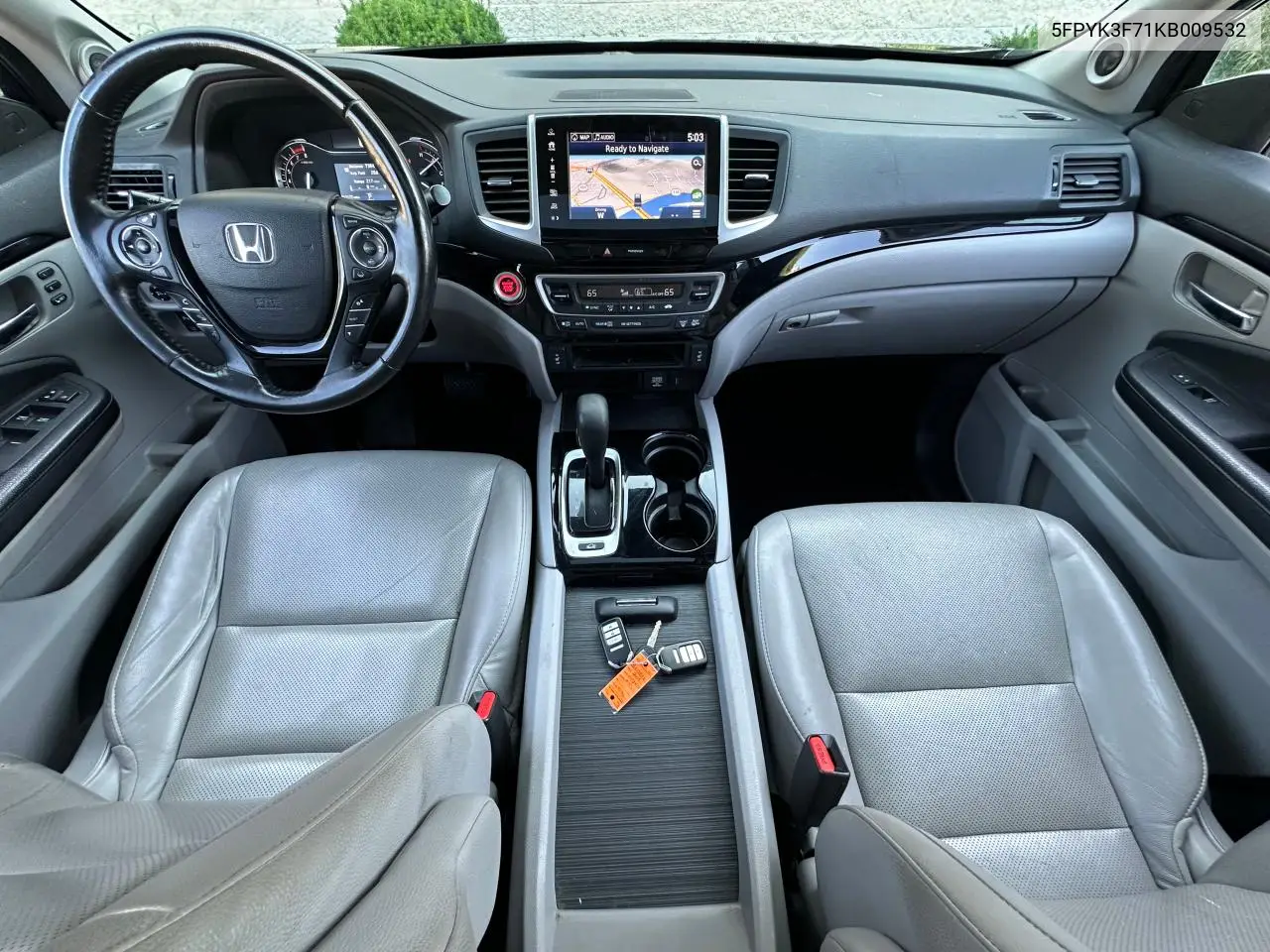 2019 Honda Ridgeline Rtl VIN: 5FPYK3F71KB009532 Lot: 62606745