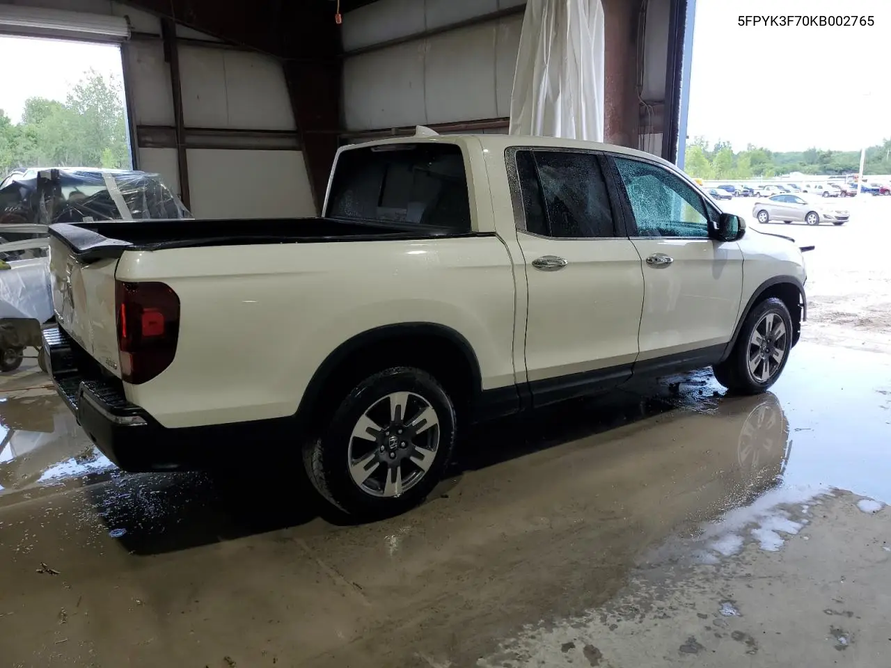 2019 Honda Ridgeline Rtl VIN: 5FPYK3F70KB002765 Lot: 64044415
