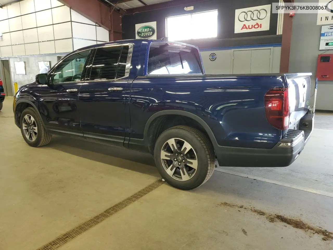 2019 Honda Ridgeline Rtl VIN: 5FPYK3F76KB008067 Lot: 66334745