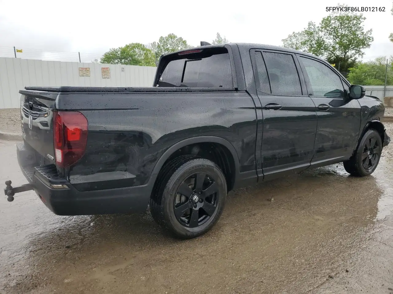 2020 Honda Ridgeline Black Edition VIN: 5FPYK3F86LB012162 Lot: 55620905