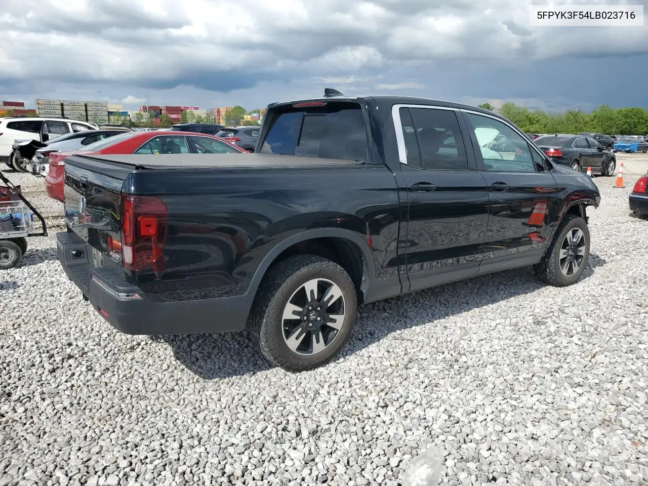 2020 Honda Ridgeline Rtl VIN: 5FPYK3F54LB023716 Lot: 56197155