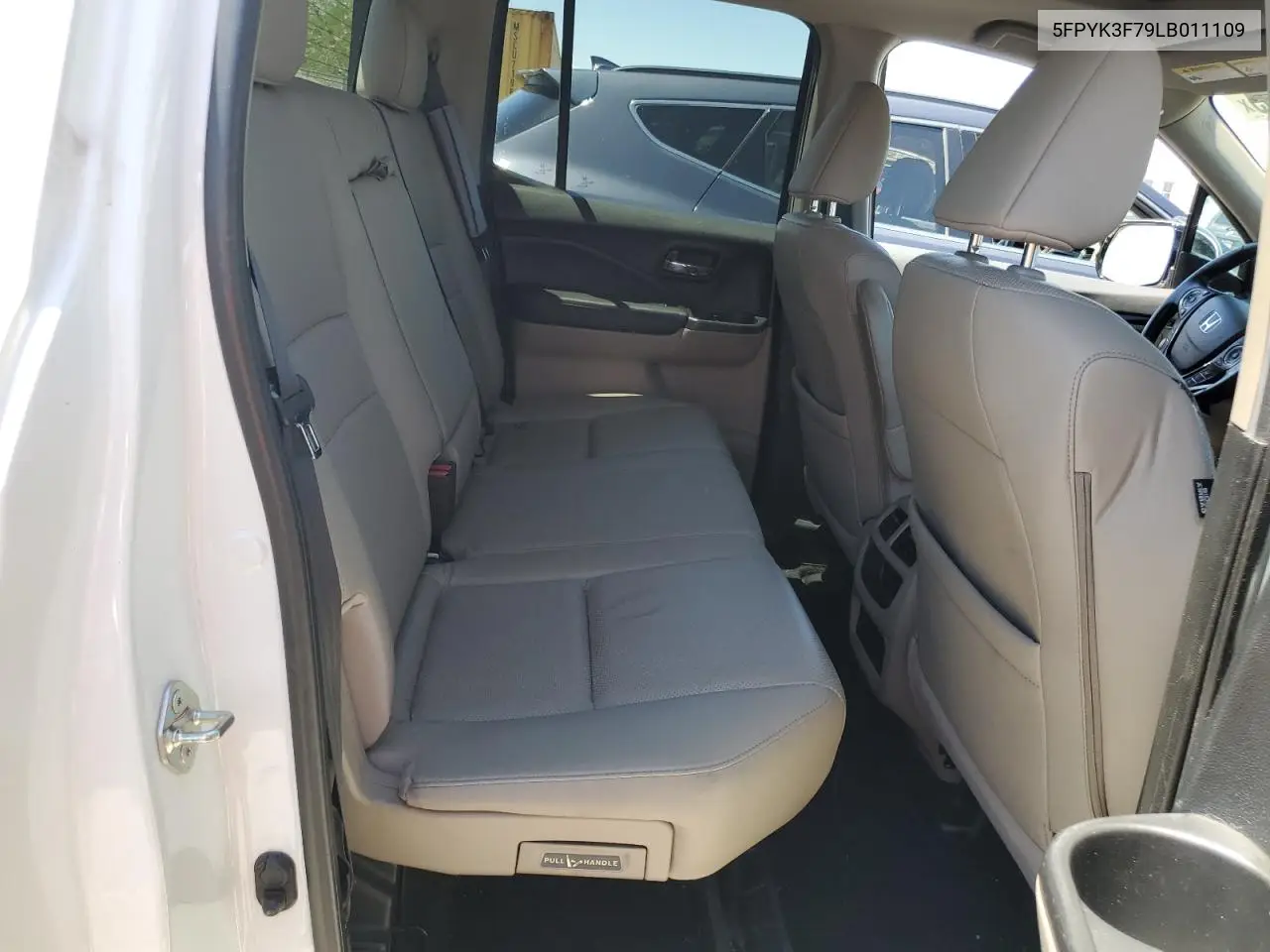 2020 Honda Ridgeline Rtl VIN: 5FPYK3F79LB011109 Lot: 56551735