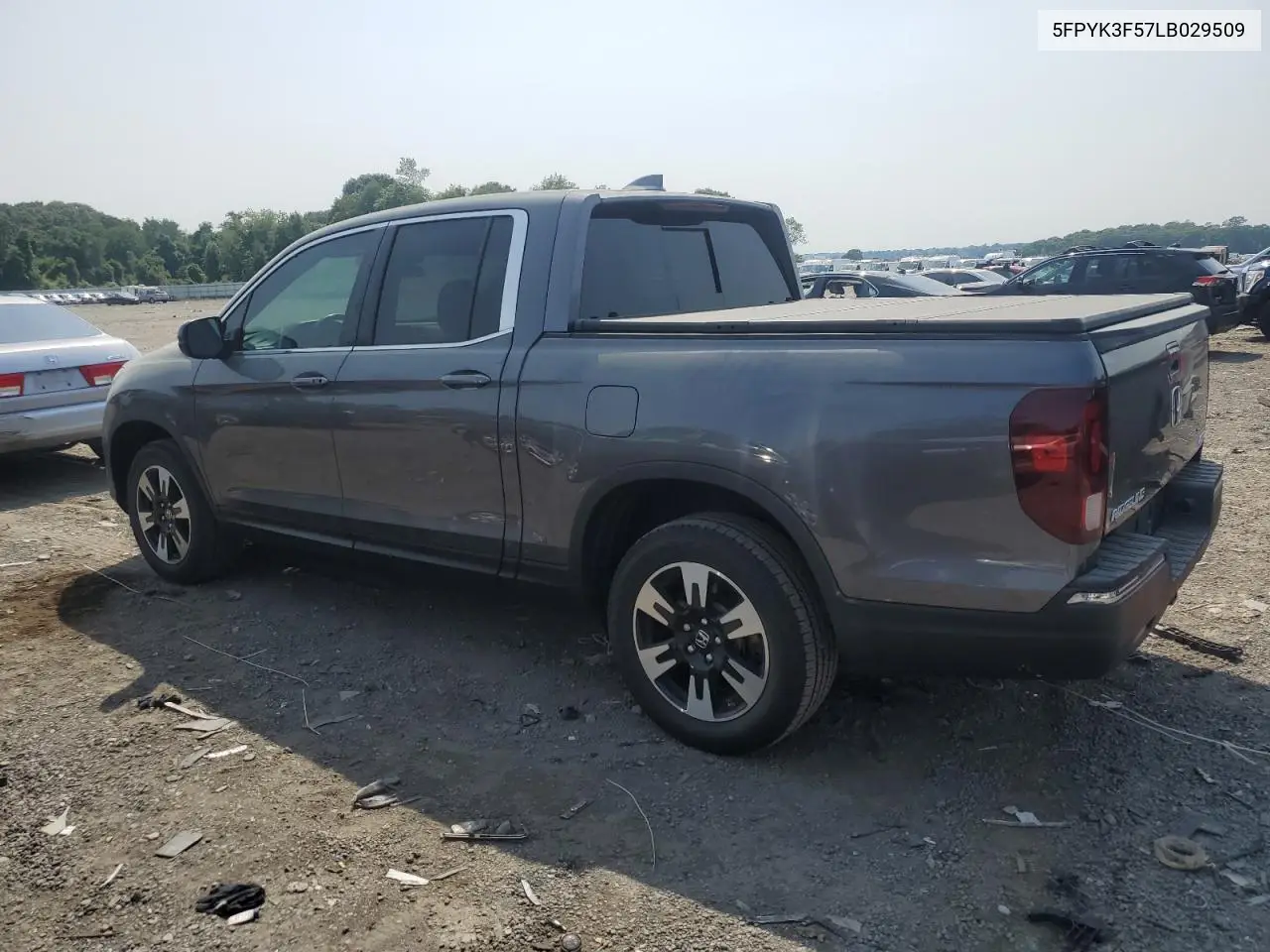 2020 Honda Ridgeline Rtl VIN: 5FPYK3F57LB029509 Lot: 61782295