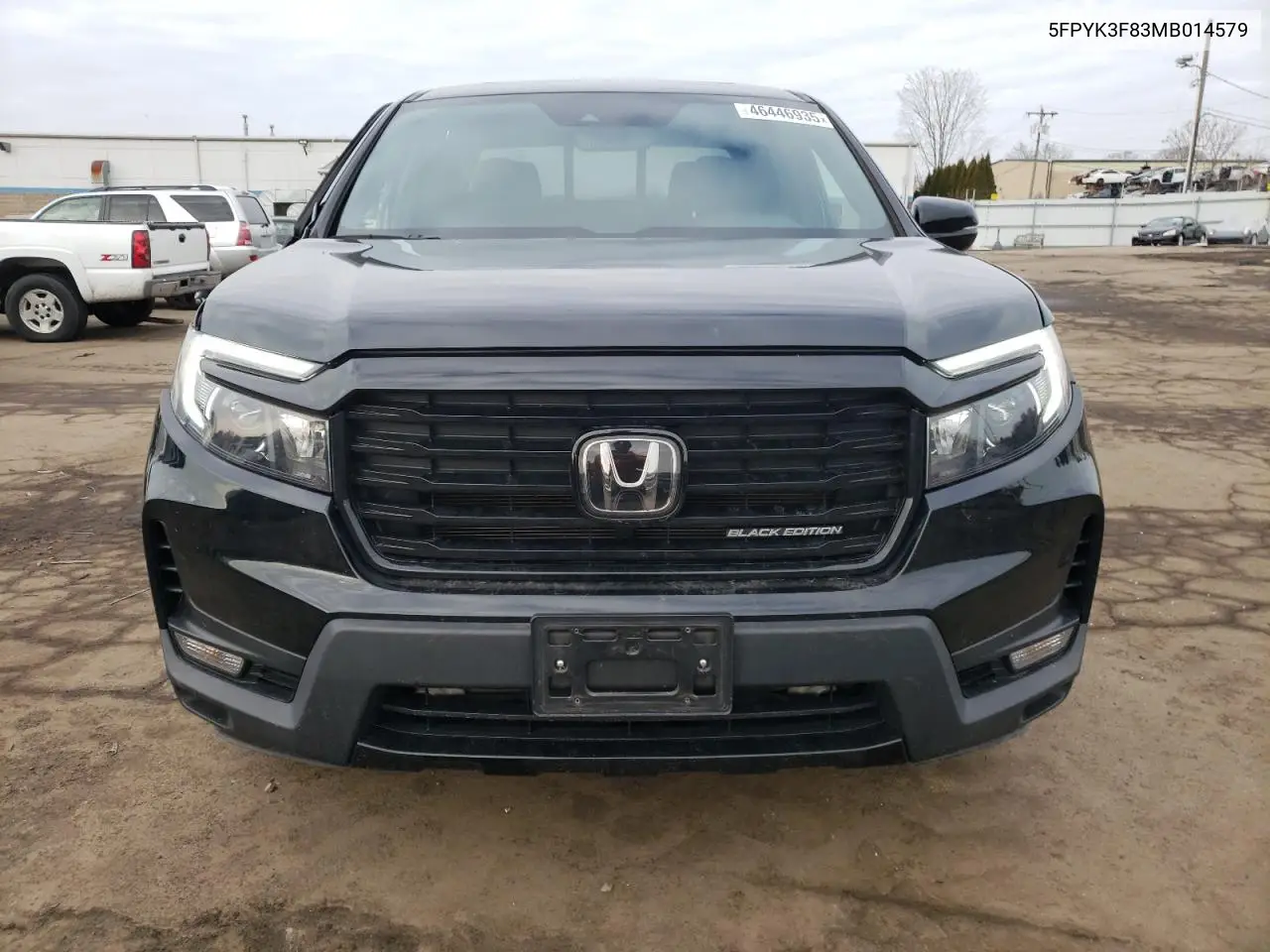 2021 Honda Ridgeline Black Edition VIN: 5FPYK3F83MB014579 Lot: 46446935