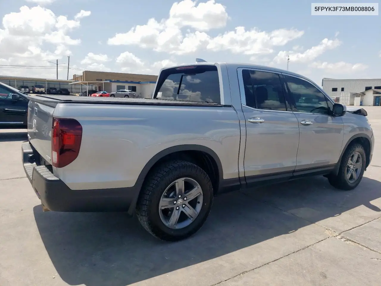 2021 Honda Ridgeline Rtl VIN: 5FPYK3F73MB008806 Lot: 62234825