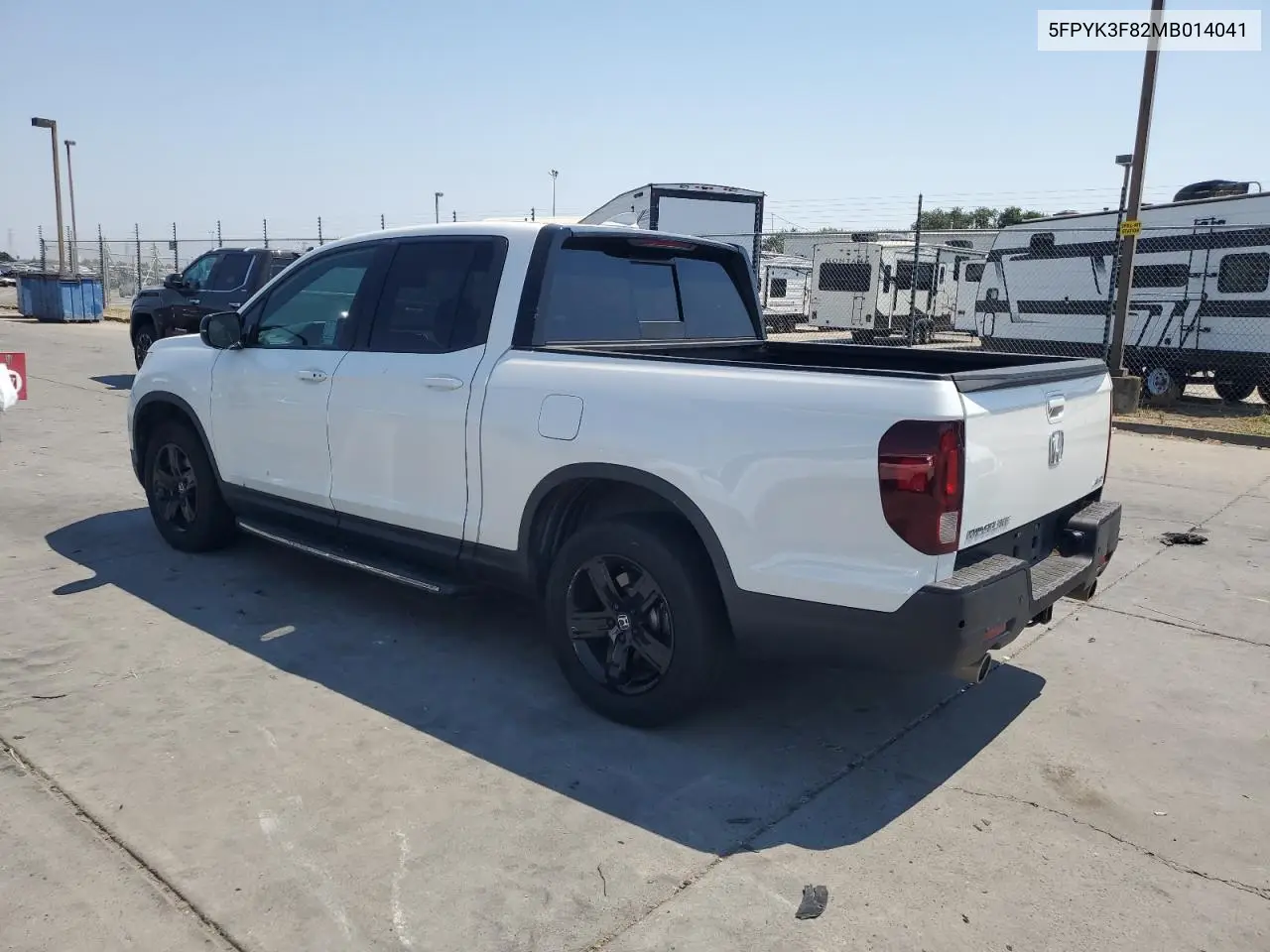 2021 Honda Ridgeline Black Edition VIN: 5FPYK3F82MB014041 Lot: 62403995