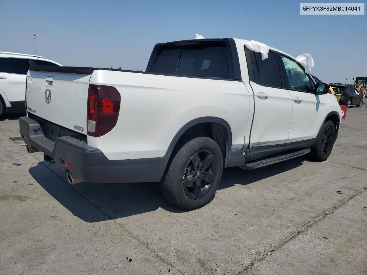 2021 Honda Ridgeline Black Edition VIN: 5FPYK3F82MB014041 Lot: 62403995
