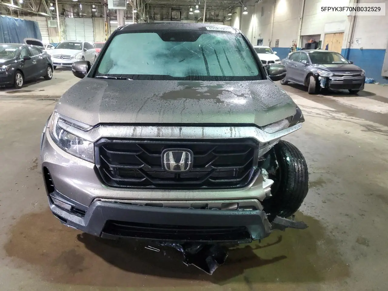 2022 Honda Ridgeline Rtl VIN: 5FPYK3F70NB032529 Lot: 49523965