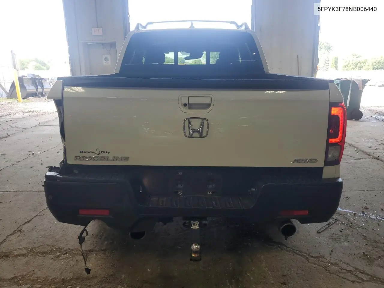 2022 Honda Ridgeline Rtl VIN: 5FPYK3F78NB006440 Lot: 63278805