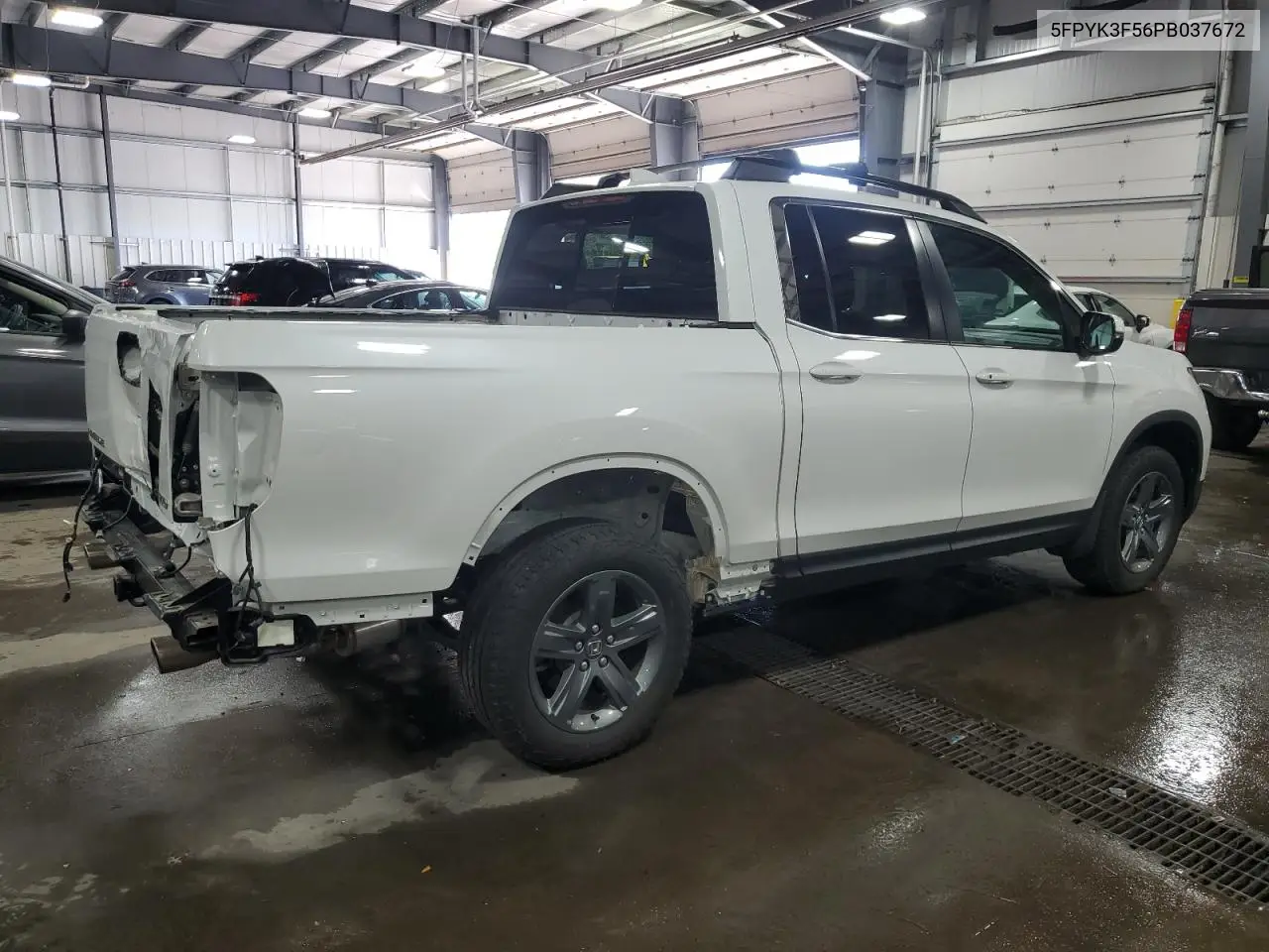 2023 Honda Ridgeline Rtl VIN: 5FPYK3F56PB037672 Lot: 56315435