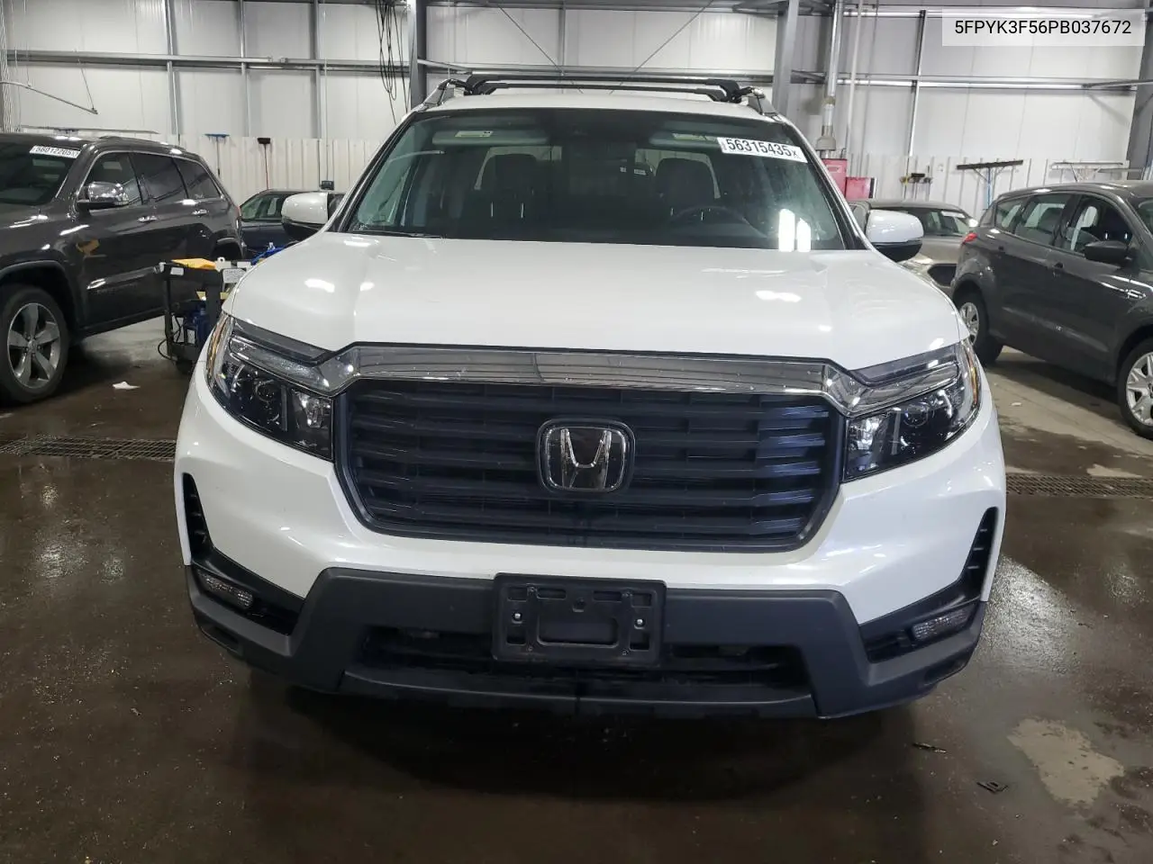 2023 Honda Ridgeline Rtl VIN: 5FPYK3F56PB037672 Lot: 56315435