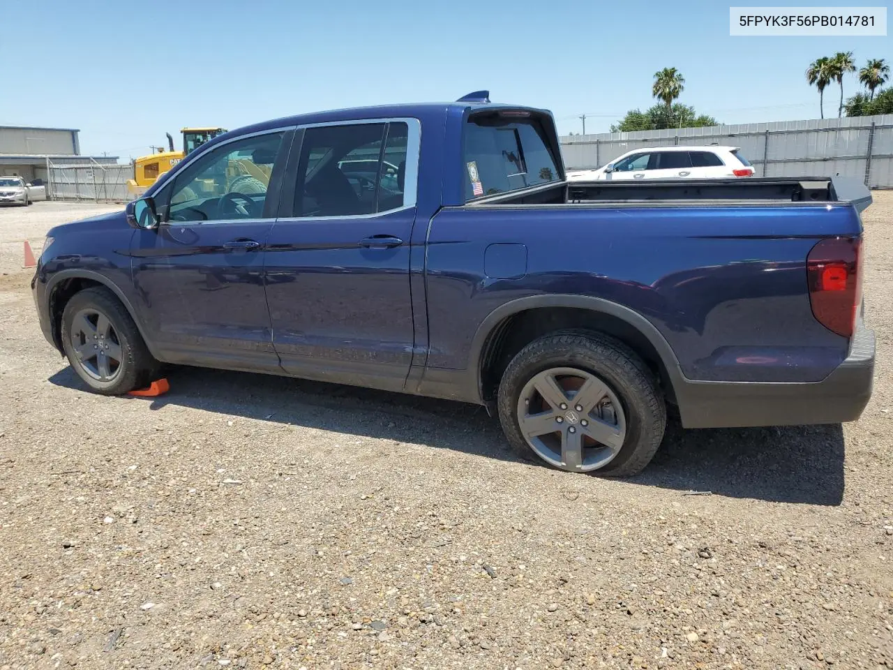 2023 Honda Ridgeline Rtl VIN: 5FPYK3F56PB014781 Lot: 56592475