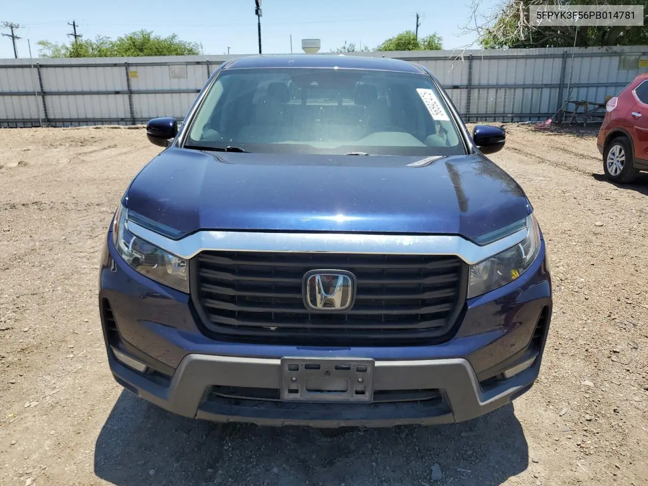 2023 Honda Ridgeline Rtl VIN: 5FPYK3F56PB014781 Lot: 56592475