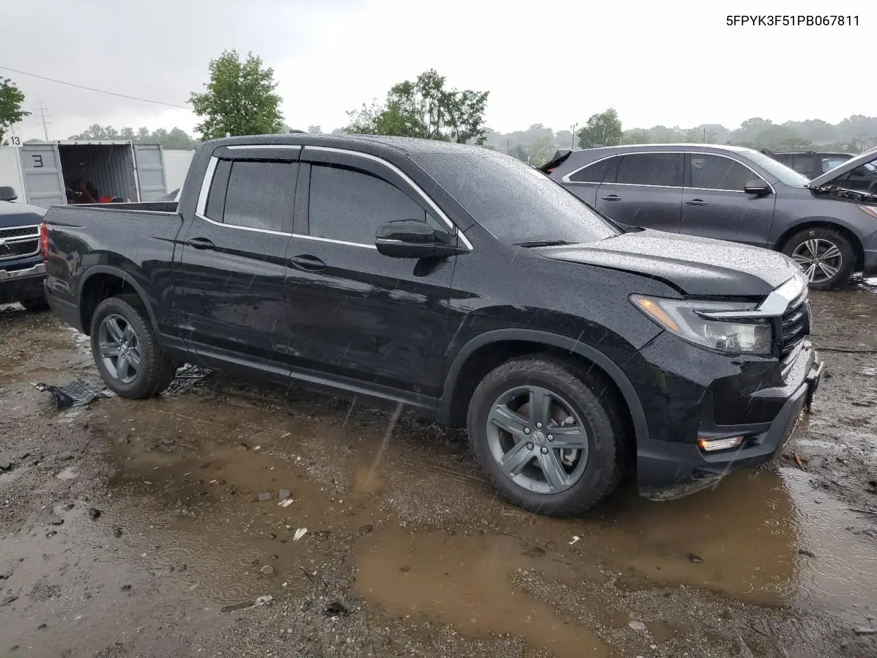 2023 Honda Ridgeline Rtl VIN: 5FPYK3F51PB067811 Lot: 56795995