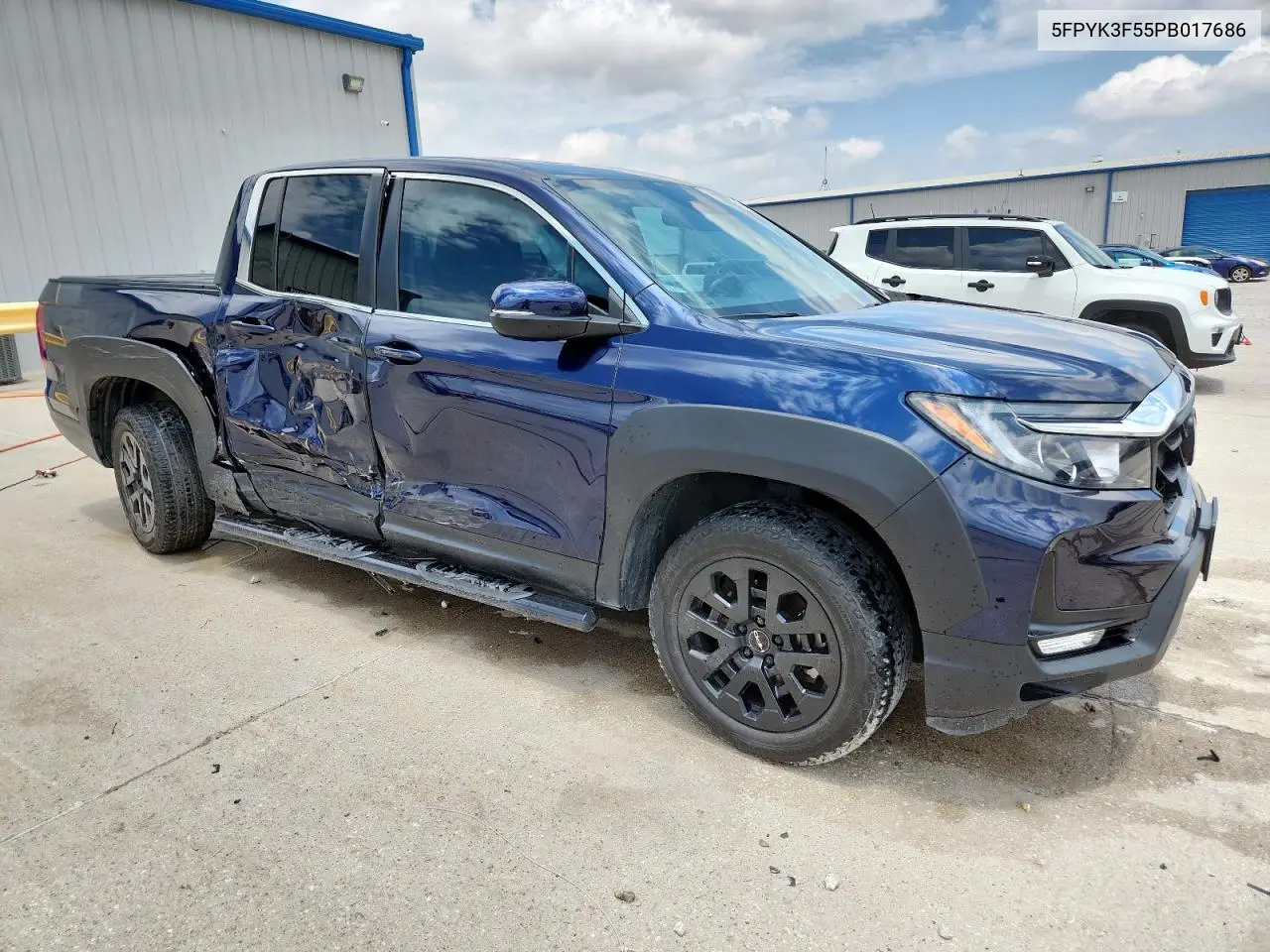 2023 Honda Ridgeline Rtl VIN: 5FPYK3F55PB017686 Lot: 59504535