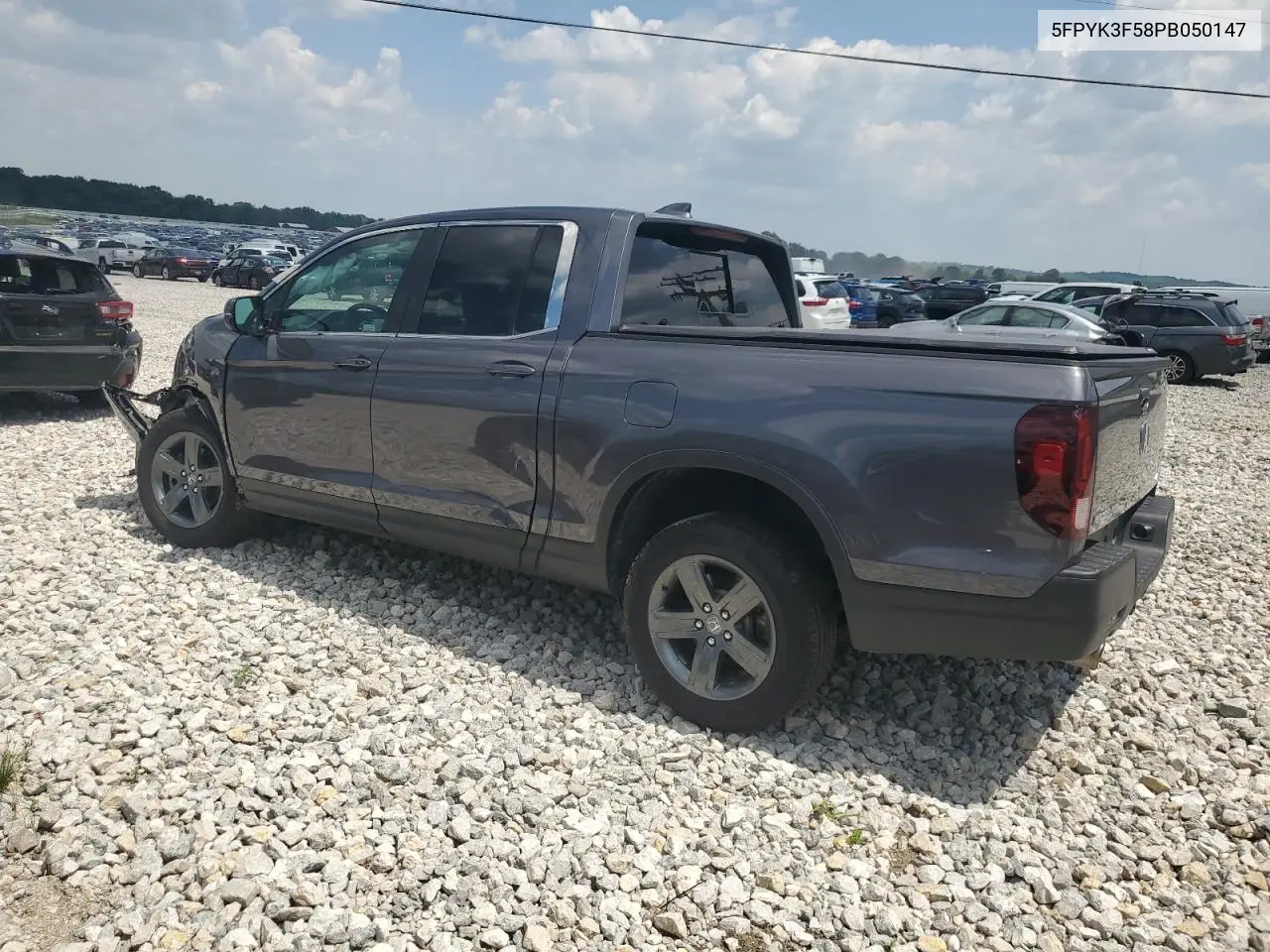 2023 Honda Ridgeline Rtl VIN: 5FPYK3F58PB050147 Lot: 62984965