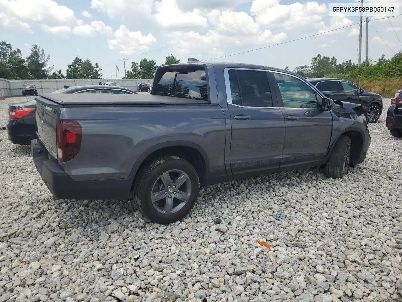 2023 Honda Ridgeline Rtl VIN: 5FPYK3F58PB050147 Lot: 62984965