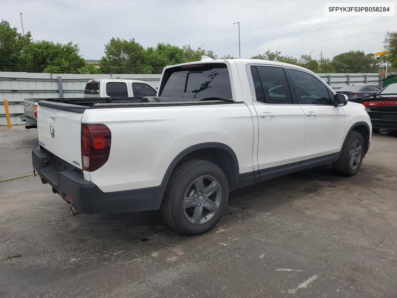 2023 Honda Ridgeline Rtl VIN: 5FPYK3F53PB058284 Lot: 63384665